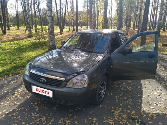 2010 Lada (ВАЗ) Priora Premier I, серый - вид 3