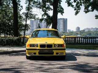 1995 BMW M3 II (E36), жёлтый, 6400000 рублей, вид 2