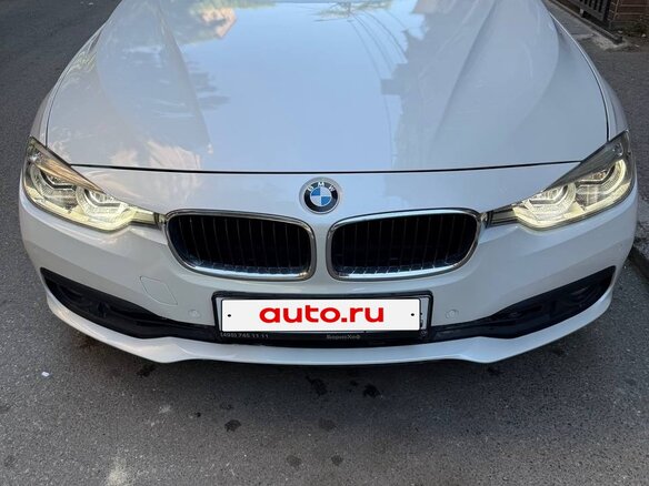 2016 BMW 3 серии 320i VI (F3x) Рестайлинг, белый - вид 1