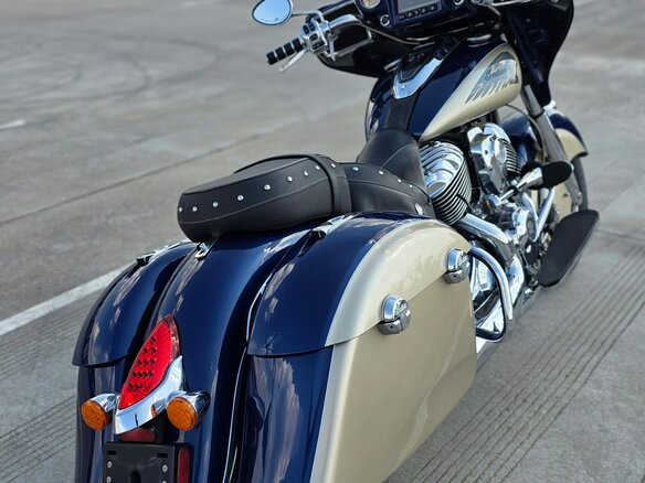 2018 Indian Chieftain, синий, 1475000 рублей - вид 16