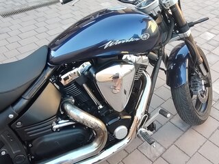 2006 Yamaha XV 1700 Warrior, чёрный, 850000 рублей, вид 4