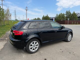 2008 Audi A3 II (8P) Рестайлинг 2, чёрный, 610000 рублей, вид 3