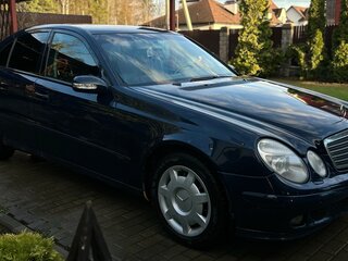 2004 Mercedes-Benz E-Класс 220 III (W211, S211), синий, 699000 рублей, вид 1