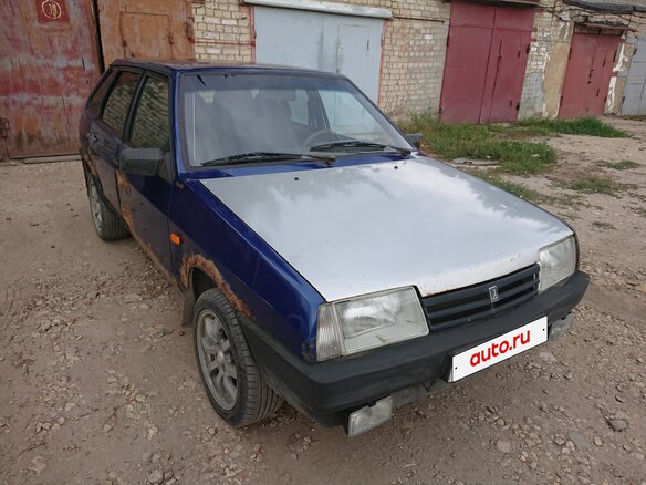 2004 Lada (ВАЗ) 21093i, синий, 110000 рублей - вид 2