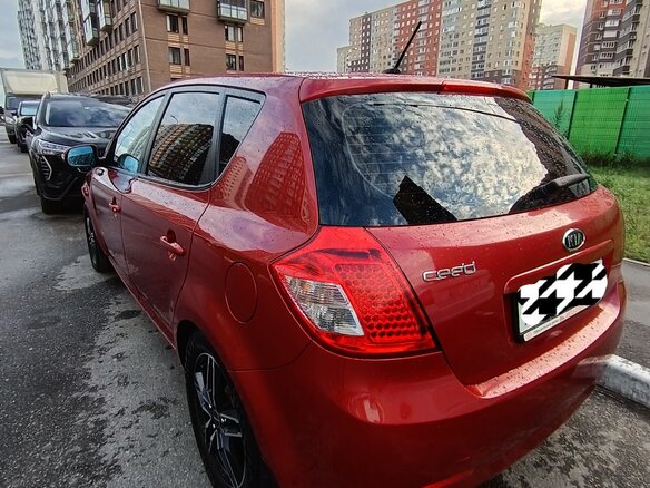 2011 Kia Ceed I Рестайлинг, красный, 750000 рублей - вид 9