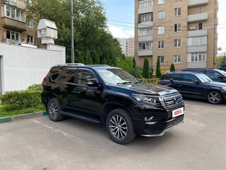 2019 Toyota Land Cruiser Prado 150 Series Рестайлинг 2, чёрный, 5300000 рублей, вид 2