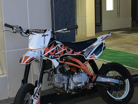 2024 Kayo Basic TT140, белый, 70000 рублей, вид 4