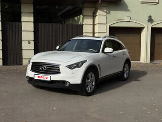 2013 Infiniti QX70, белый, 1785000 рублей, вид 1
