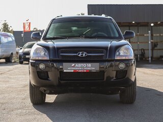 2007 Hyundai Tucson I, чёрный, 699000 рублей, вид 3