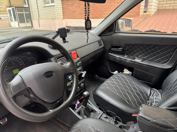 2007 Lada (ВАЗ) Priora I, серебристый, 280000 рублей - вид 4
