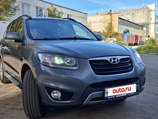 2011 Hyundai Santa Fe II Рестайлинг, серый, 1300000 рублей, вид 4
