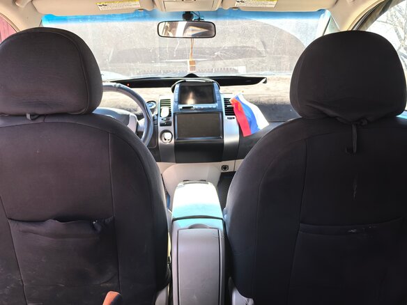 2007 Toyota Prius II Рестайлинг (XW20), синий, 750000 рублей - вид 6