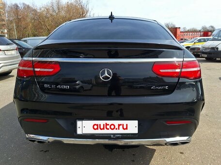 2017 Mercedes-Benz GLE Coupe 400 I (C292), чёрный, 4230000 рублей, вид 5