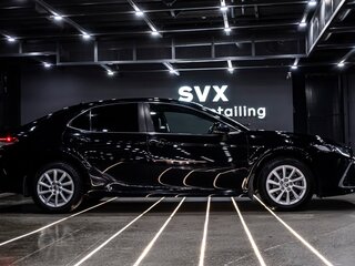 2021 Toyota Camry VIII (XV70) Рестайлинг, чёрный, 3190000 рублей, вид 2