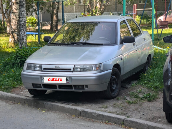 2001 Lada (ВАЗ) 2110, серый, 100000 рублей