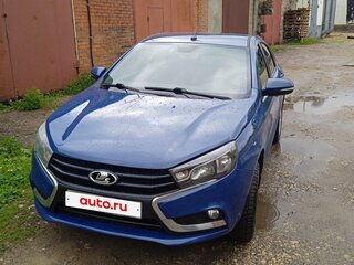 2016 Lada (ВАЗ) Vesta I, синий, 750000 рублей, вид 1