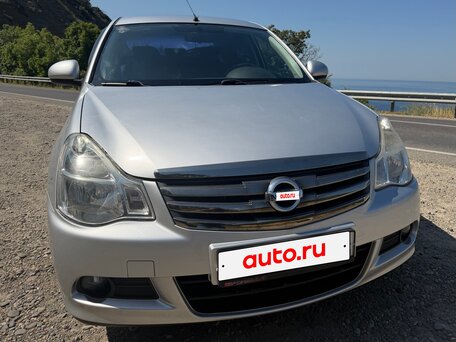 2014 Nissan Almera III (G15), серебристый, вид 1