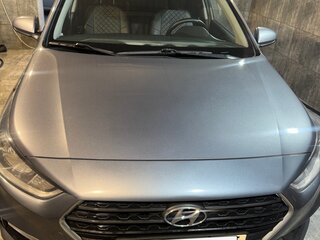 2017 Hyundai Solaris II, серебристый, 1170000 рублей, вид 2