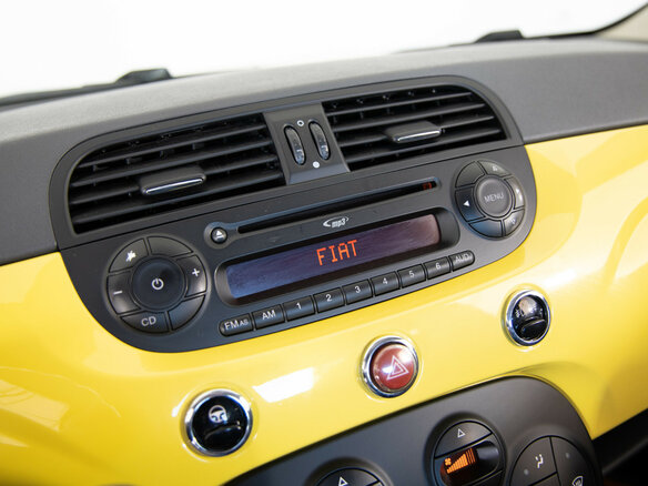 2012 Fiat 500 II, жёлтый, 749000 рублей - вид 11