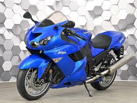2006 Kawasaki ZX-14R, синий, 769000 рублей, вид 2