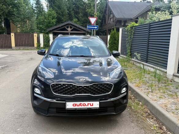 2021 Kia Sportage IV Рестайлинг, чёрный, 2580000 рублей
