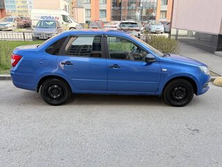 2018 Lada (ВАЗ) Granta I Рестайлинг, синий, 465000 рублей, вид 4