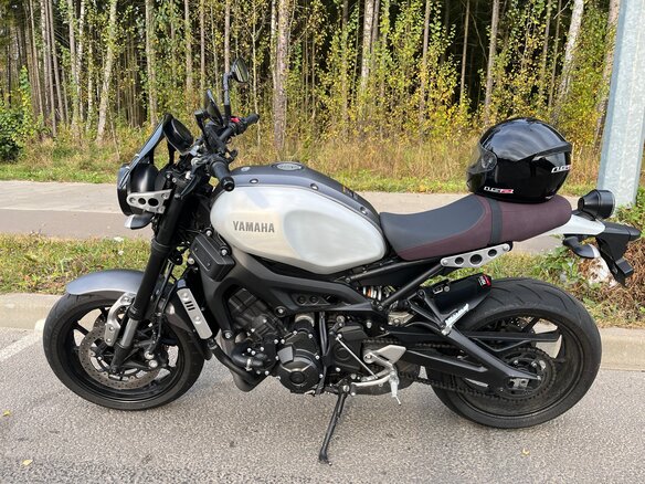 2020 Yamaha XSR900, серебристый, 1200000 рублей - вид 5