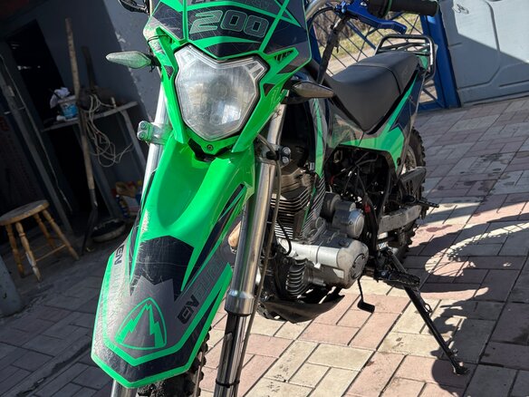 2024 Racer Enduro, зелёный, 85000 рублей - вид 2