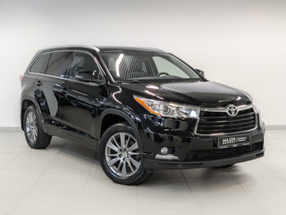 2014 Toyota Highlander III (XU50), чёрный, 3350000 рублей, вид 3