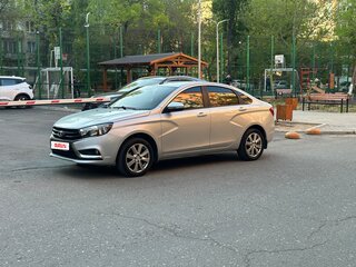 2022 Lada (ВАЗ) Vesta I, серебристый, 1150000 рублей, вид 3