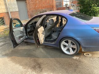 2004 BMW 5 серии 530i V (E60/E61), синий, 800000 рублей, вид 3