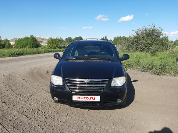 2007 Chrysler Voyager IV Рестайлинг, чёрный, 1800000 рублей - вид 7