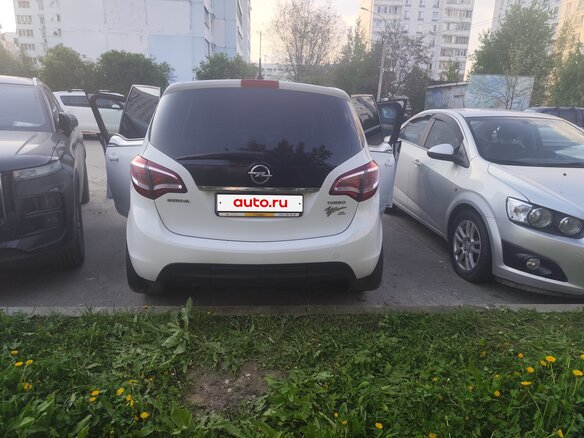 2014 Opel Meriva B Рестайлинг, белый - вид 8