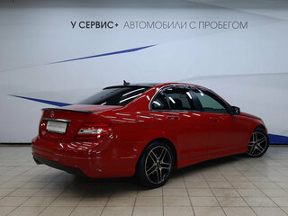 2012 Mercedes-Benz C-Класс 180 III (W204) Рестайлинг, красный, 1240000 рублей, вид 3