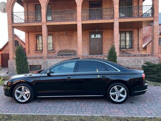 2015 Audi A8 Long III (D4) Рестайлинг, чёрный, 2200000 рублей, вид 5