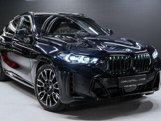2025 BMW X6 40i III (G06) Рестайлинг, синий, 13750000 рублей, вид 4
