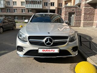 2018 Mercedes-Benz GLC Coupe 250 d I (C253), серебристый, 3900000 рублей, вид 1