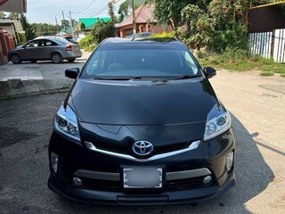 2012 Toyota Prius PHV ZVW35 III Рестайлинг (XW30), чёрный, 1135000 рублей, вид 2