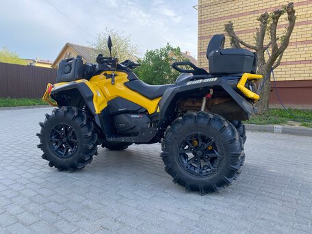 2021 BRP Can-Am Outlander X MR 1000R, жёлтый, 1700000 рублей, вид 3
