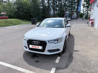 2014 Audi A6 IV (C7), белый, 1780000 рублей, вид 2