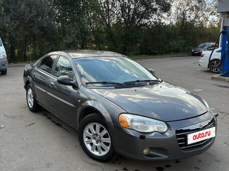 2004 Chrysler Sebring II Рестайлинг, серый, 435000 рублей, вид 3