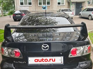 2006 Mazda 6 I (GG) Рестайлинг, чёрный, 450000 рублей, вид 3