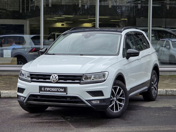 2019 Volkswagen Tiguan II, белый, 2219000 рублей