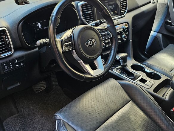 2021 Kia Sportage IV Рестайлинг, серый, 2750000 рублей - вид 6