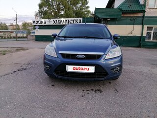 2008 Ford Focus II Рестайлинг, синий, 485000 рублей, вид 1