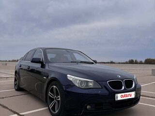 2003 BMW 5 серии 530i V (E60/E61), синий, 845000 рублей, вид 4