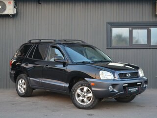 2004 Hyundai Santa Fe I, чёрный, 504999 рублей, вид 3