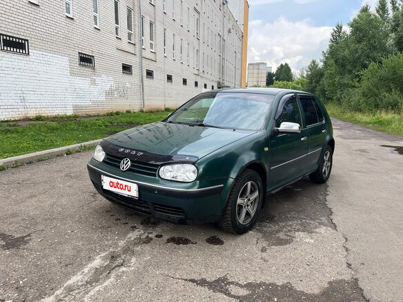 1998 Volkswagen Golf IV, зелёный