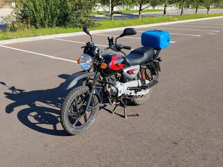 2022 Bajaj Boxer BM 150X, чёрный, 105000 рублей, вид 4