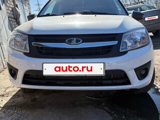 2017 Lada (ВАЗ) Granta I, белый, 400000 рублей, вид 1